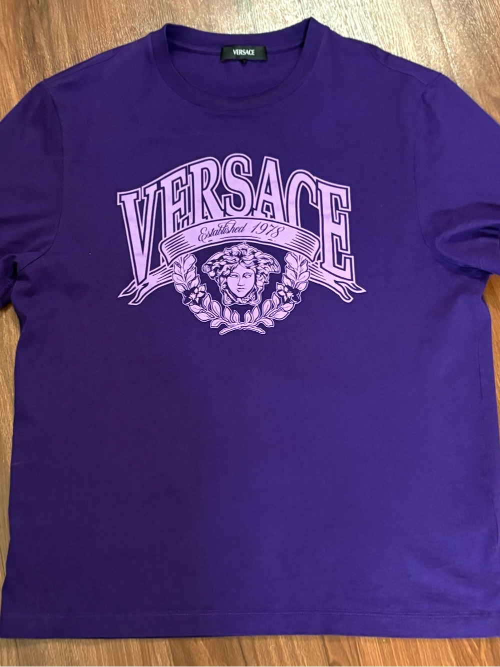 Authentic Versace Tee with Medusa Logo